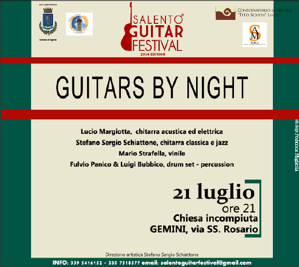 21 luglio Guitar festival